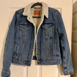 Levi Strauss Sherpa Lined Jean Jacket